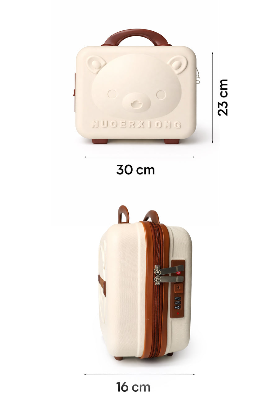 Yoyoso Kozmetik Valizi Ekru — Ekru