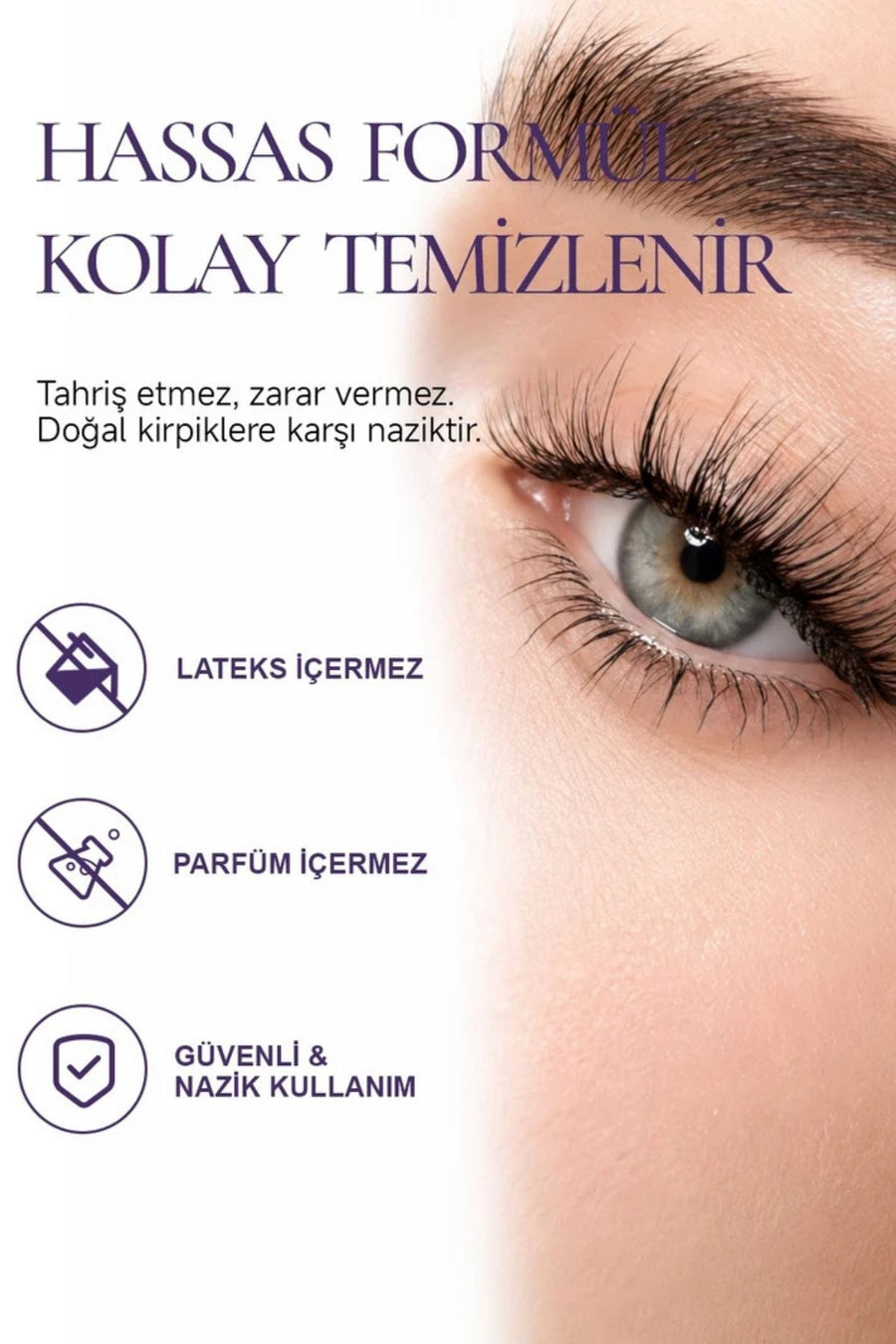 Takma Takma KP1480 Kirpik Yapıştırıcısı 5 ml — Şeffaf