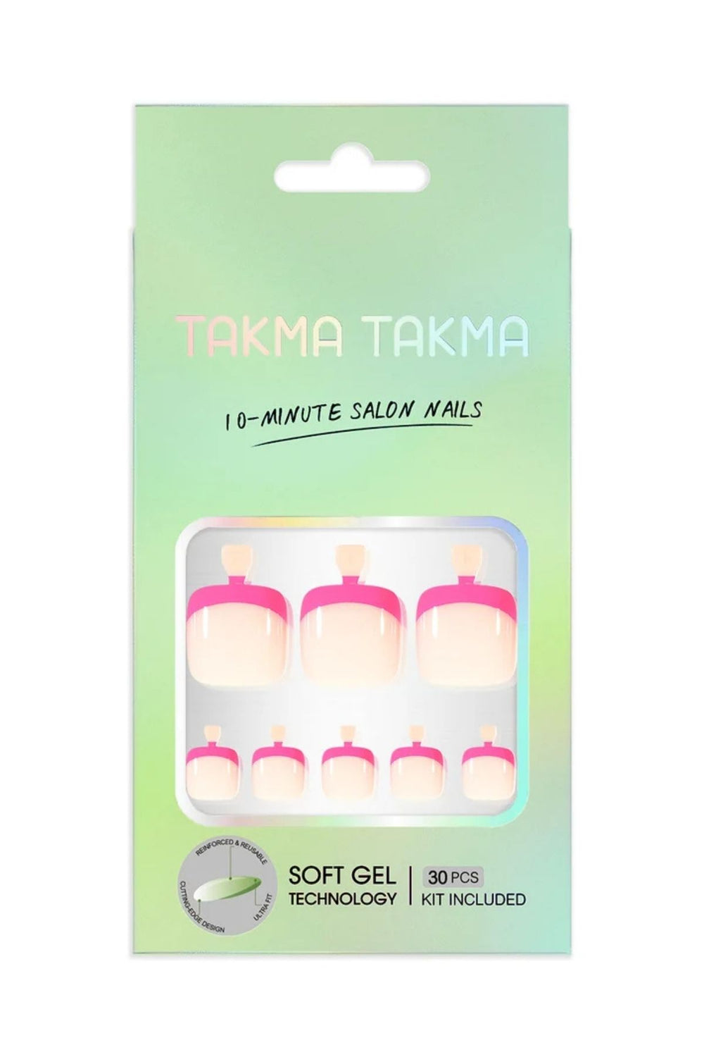 Takma Takma MAYT-3530 Ayak Tırnak Seti — Pudra