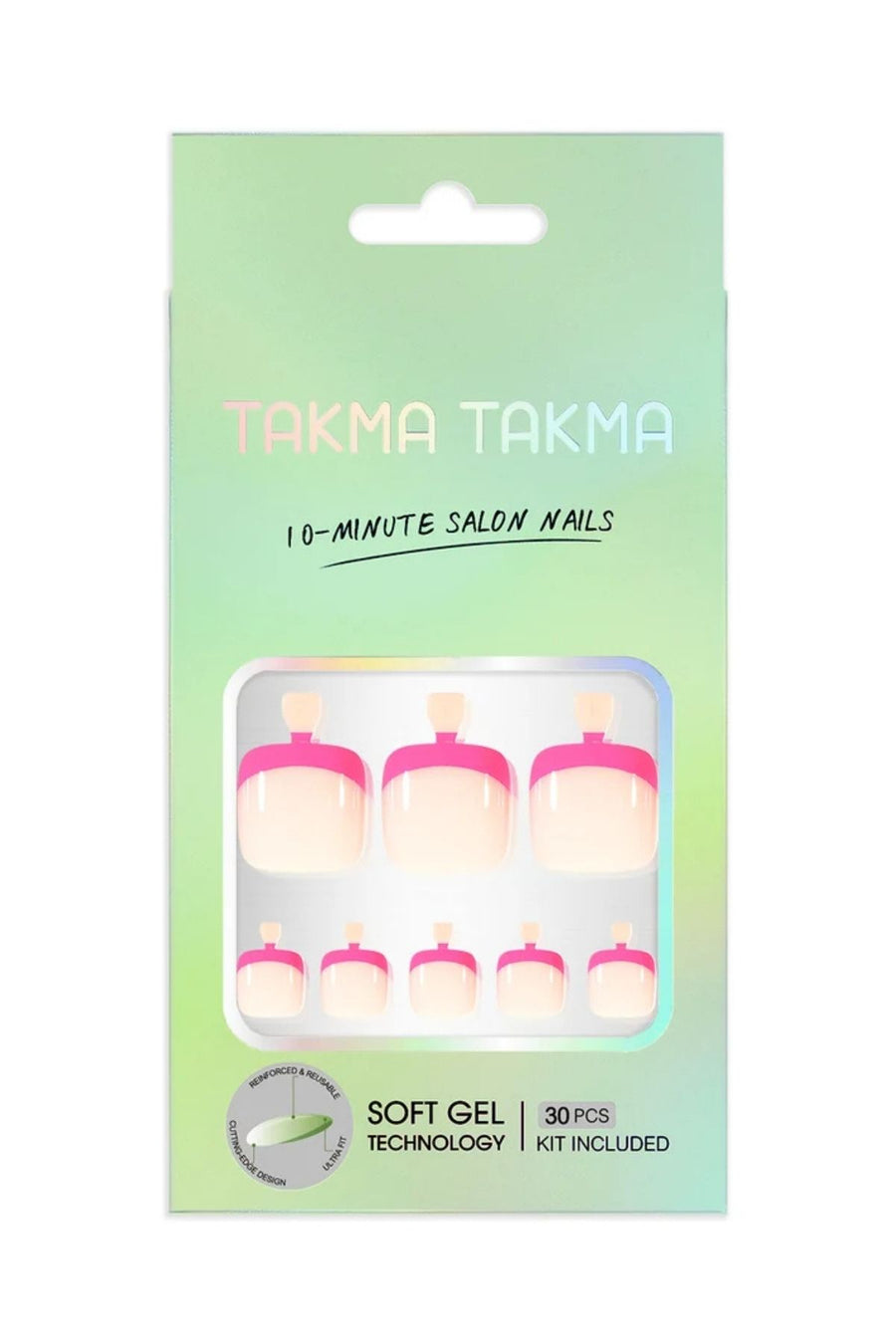 Takma Takma MAYT-3530 Ayak Tırnak Seti — Pudra