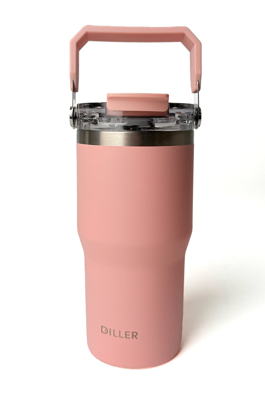 Diller MLH9168 Üstten Tutma Kulplu Termos 620ml Pembe — Pembe