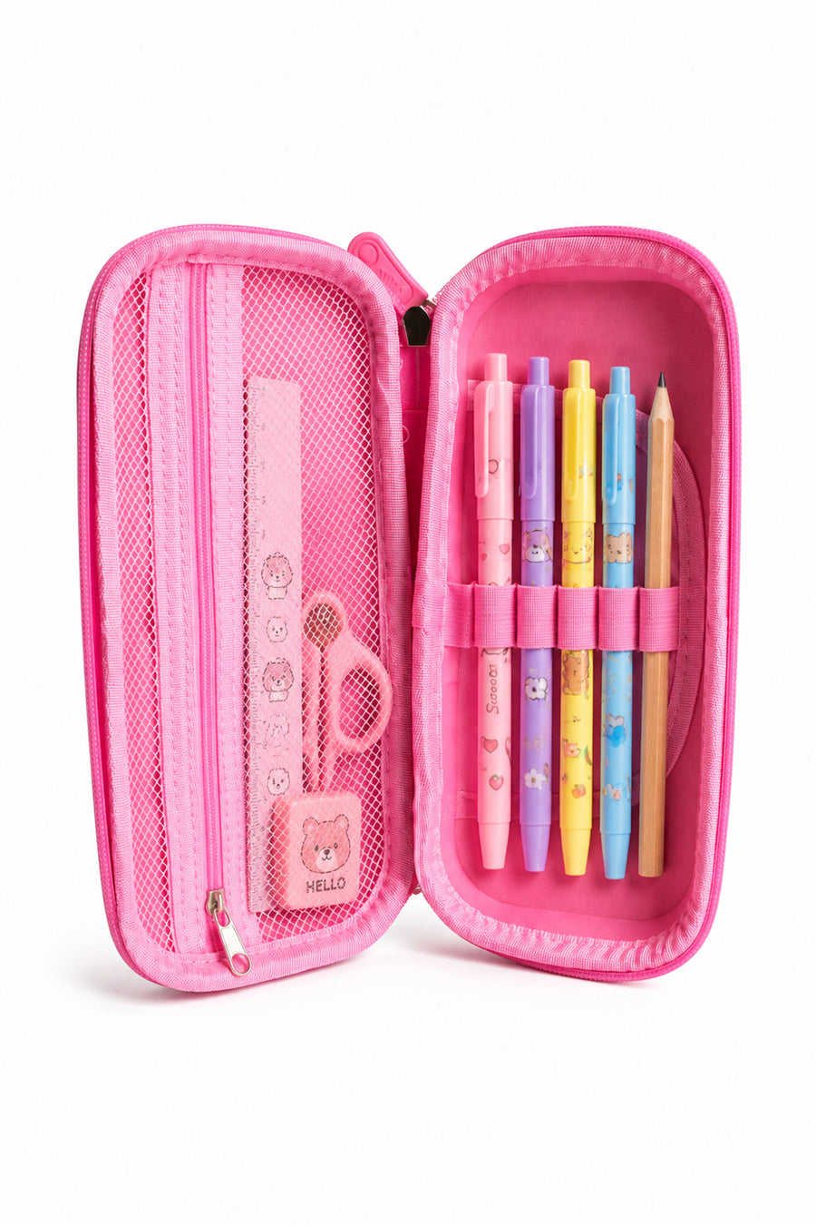 Yoyoso Teddy IslandSerisi  Pembe Eva Kalem Kutusu — Pembe