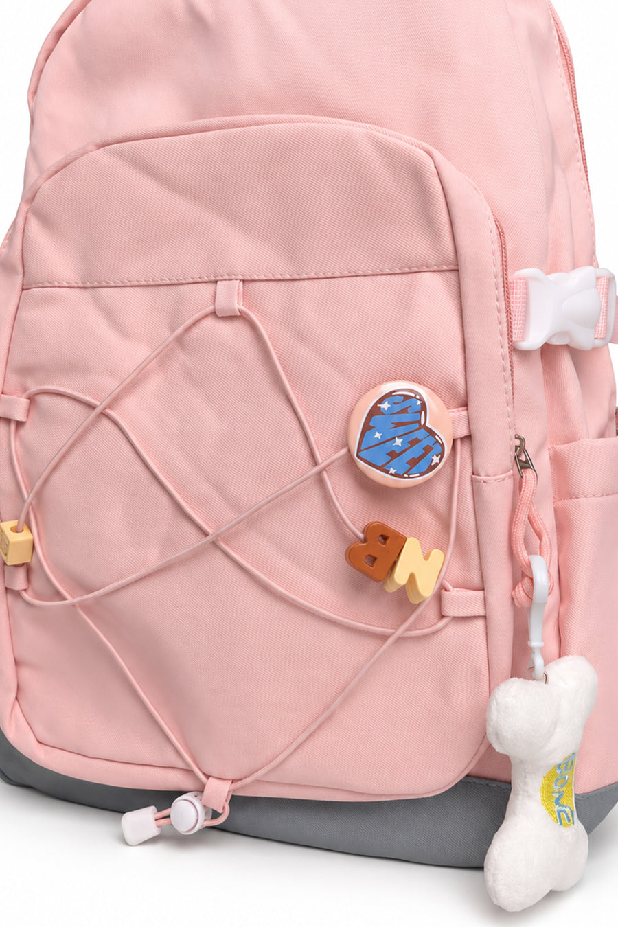 Yoyoso Bagaj Askılı Sırt Çantası Pembe — Pembe