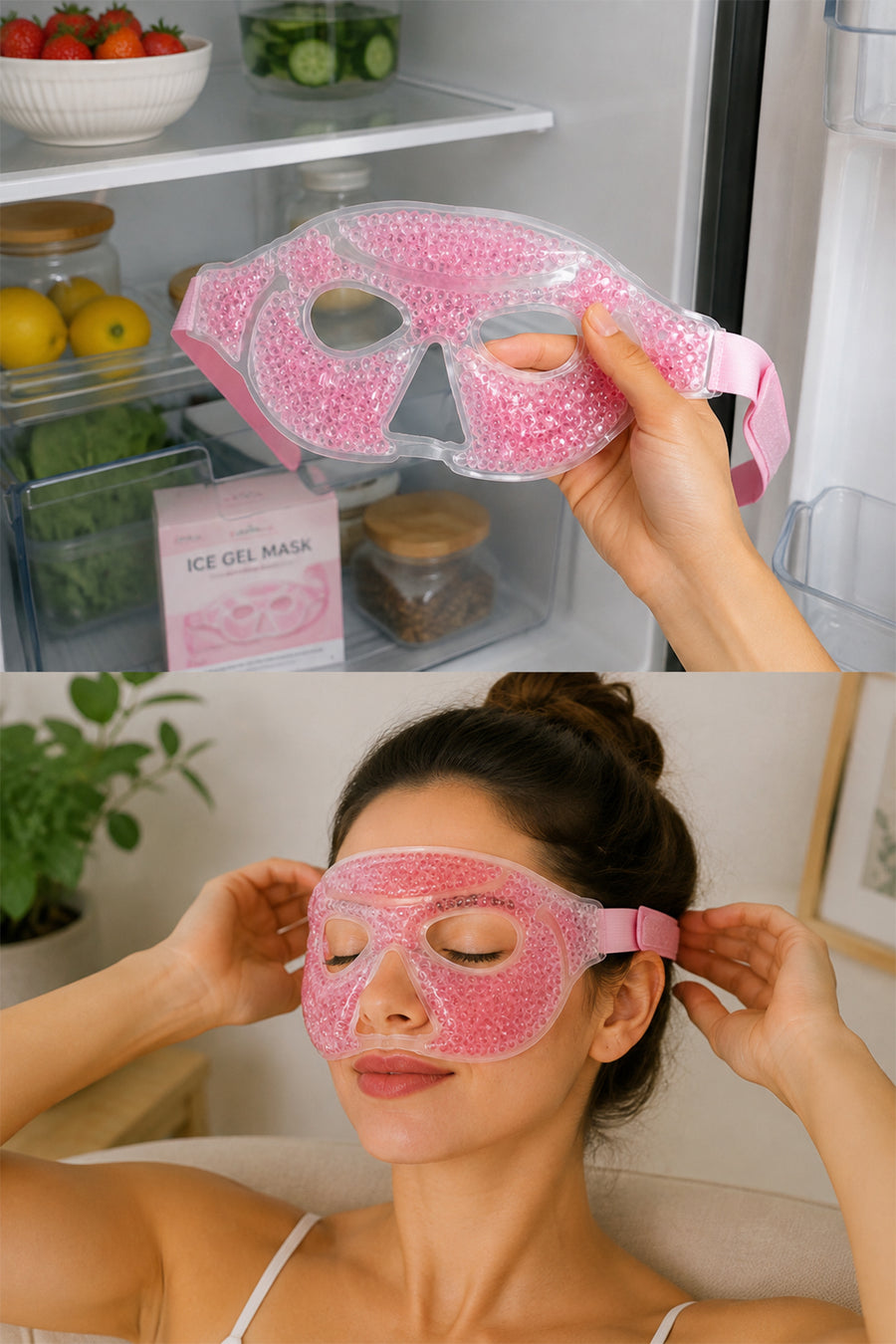 Yoyoso Dinlendirici Jel Maske — Pembe