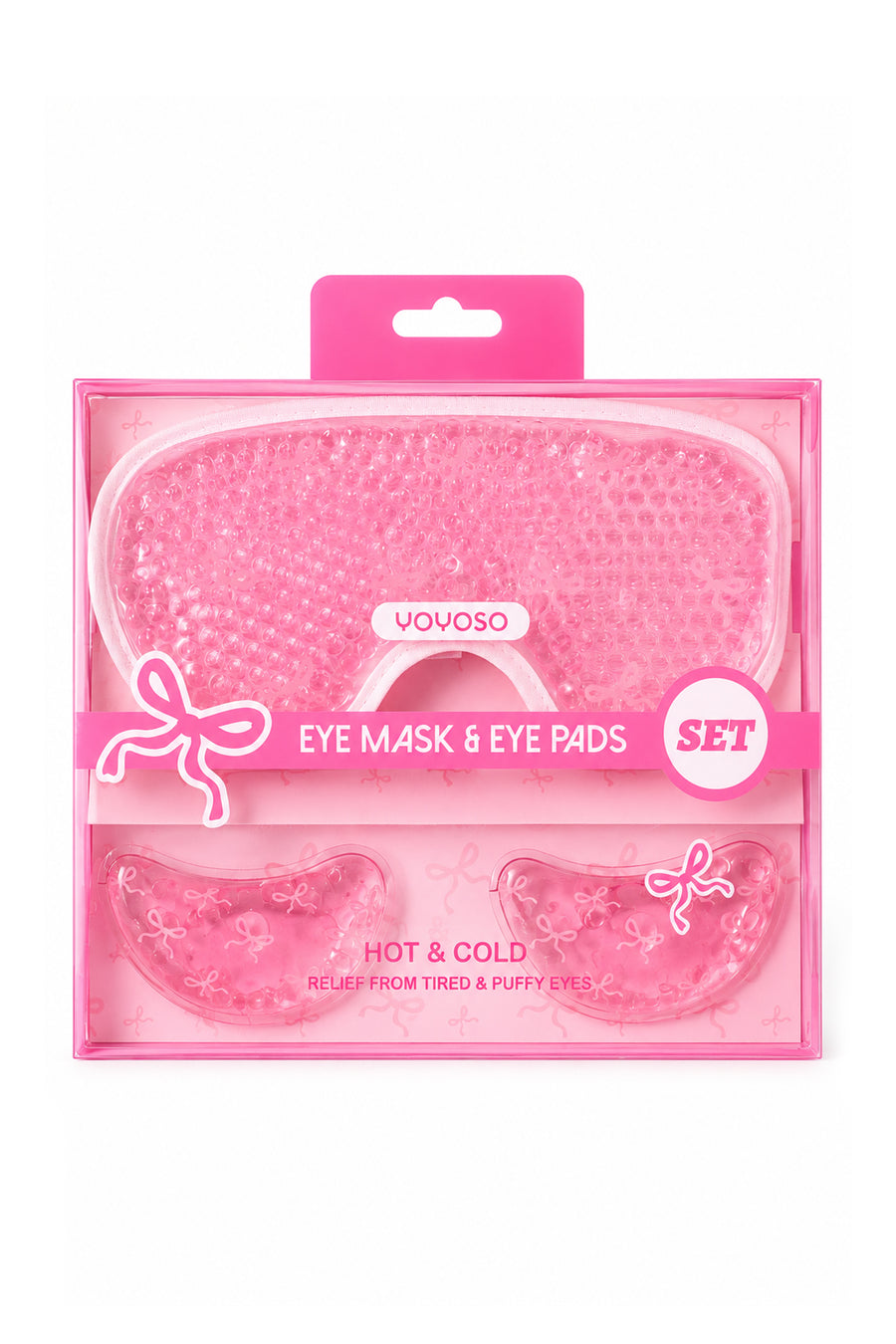Yoyoso Göz Maske Seti — Pembe