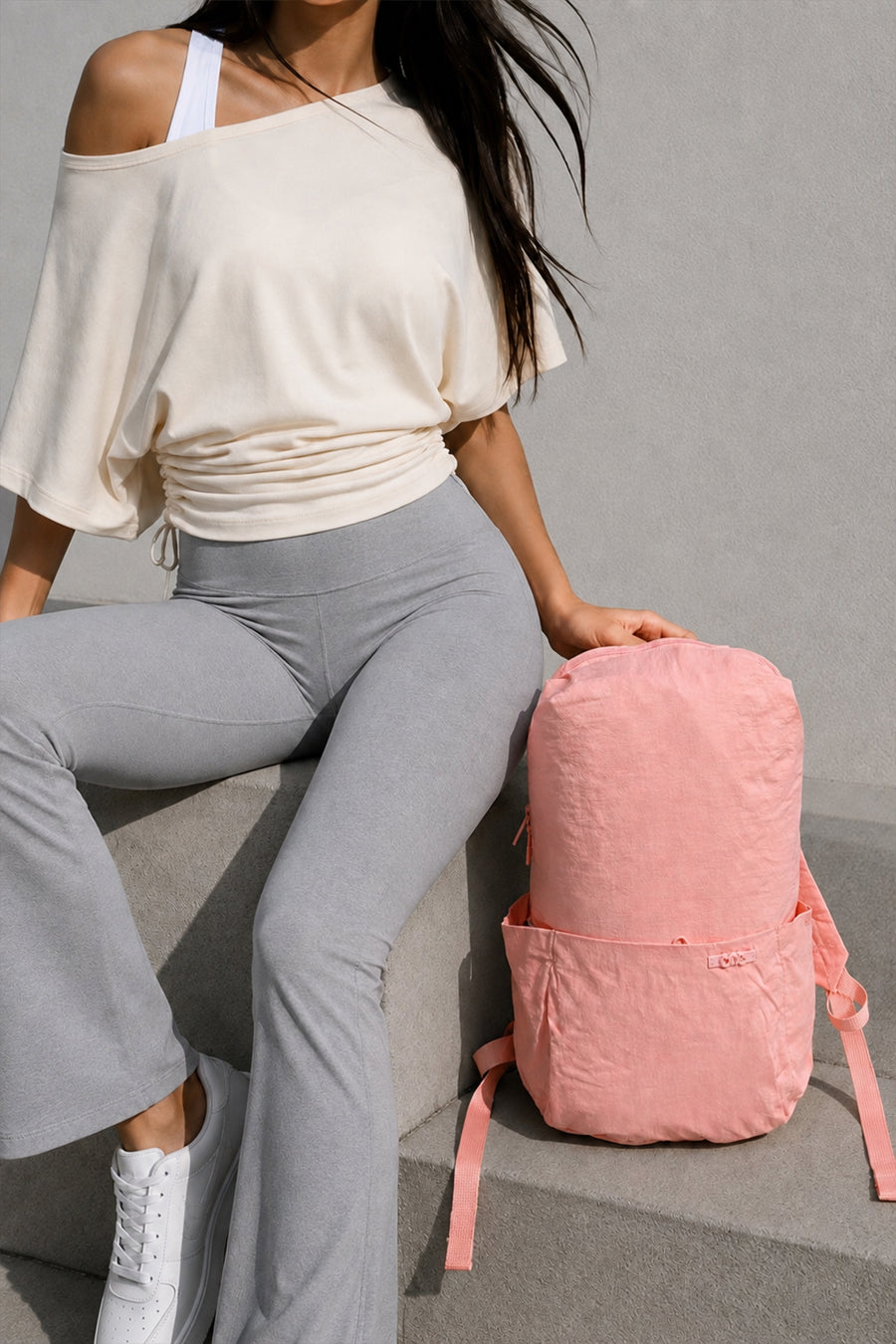 Yoyoso Cepli Sırt Çantası Pembe — Pembe