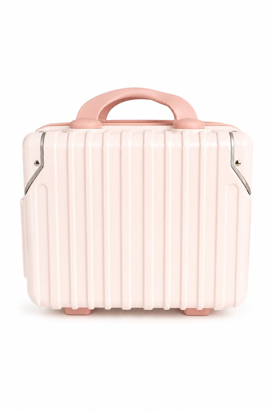 Yoyoso 30*24*16 Tasarım Detaylı Kozmetik Valizi Pembe — Pembe