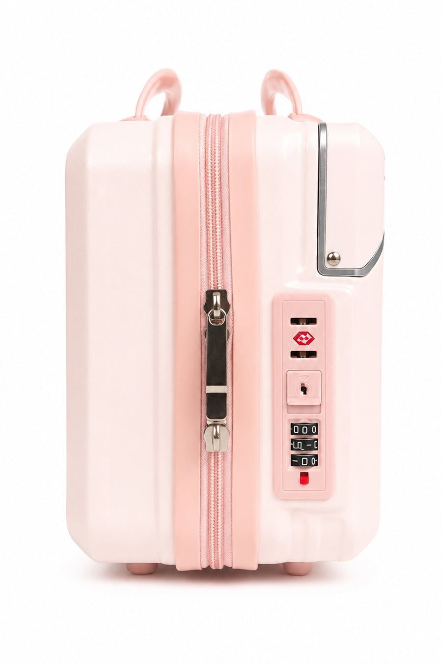 Yoyoso 30*24*16 Tasarım Detaylı Kozmetik Valizi Pembe — Pembe