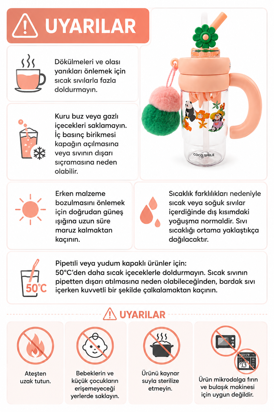 Vagonlife Yandan Tutmalı 88332 Charmlı Suluk — Pembe