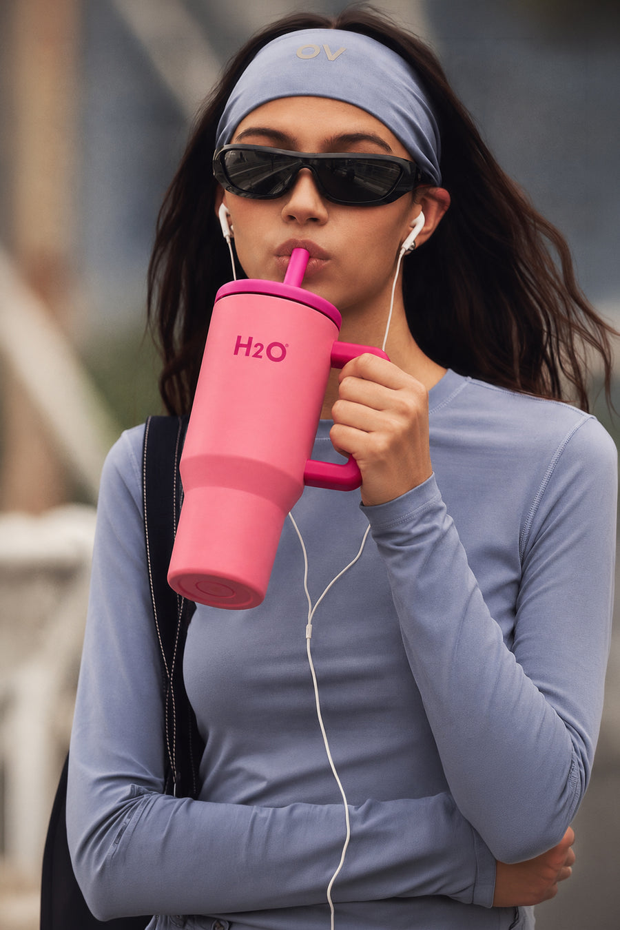 H2O60311 TERMOS KUPA PIPETLI * 600 ML * PEMBE — Pembe