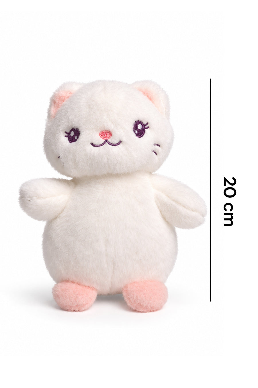 SELAY 9883 KEDİ 20 CM — Beyaz