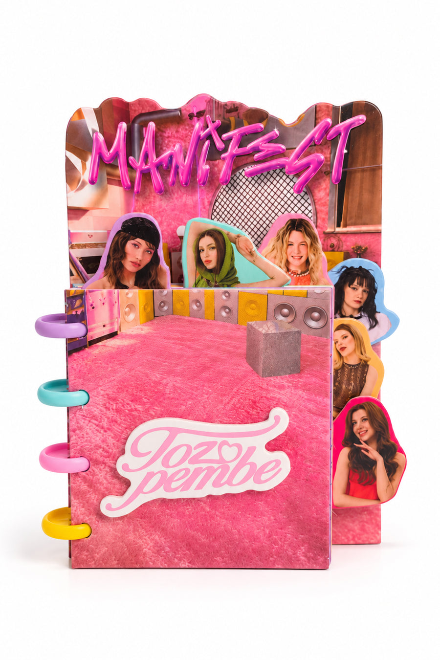 Manifest MFST-811037 3D Cutout Not Defteri — Siyah