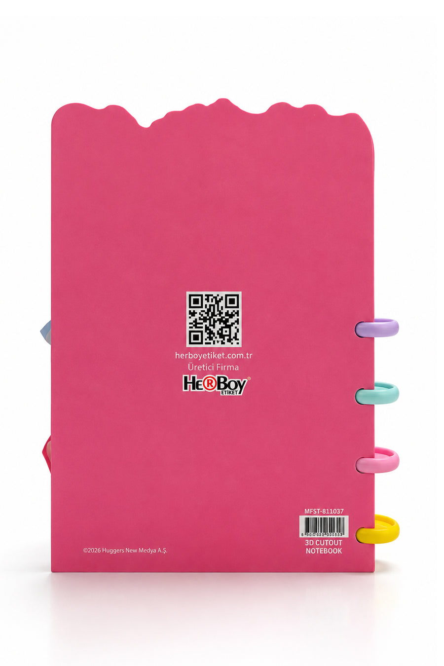 Manifest MFST-811037 3D Cutout Not Defteri — Siyah