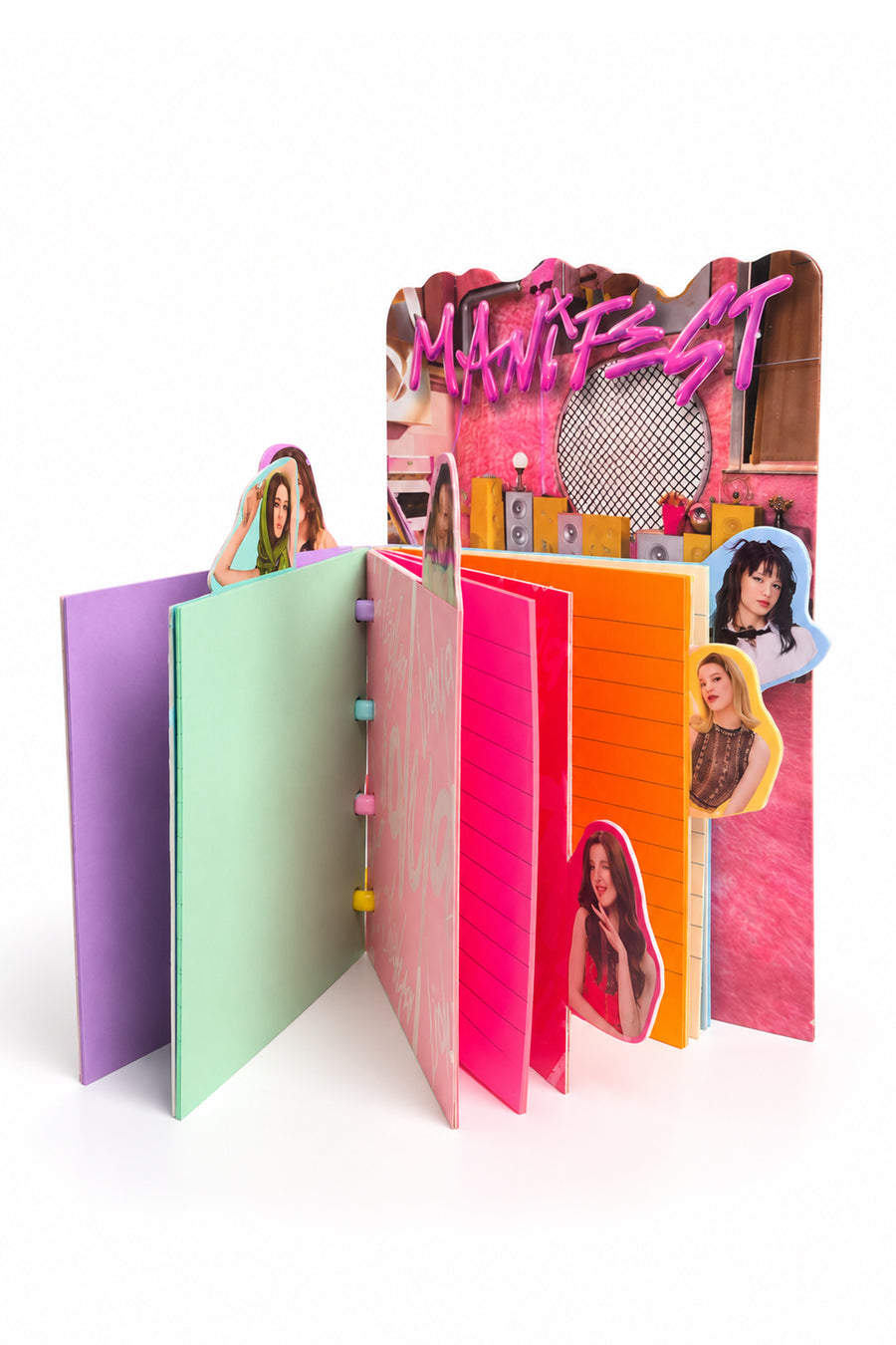 Manifest MFST-811037 3D Cutout Not Defteri — Siyah