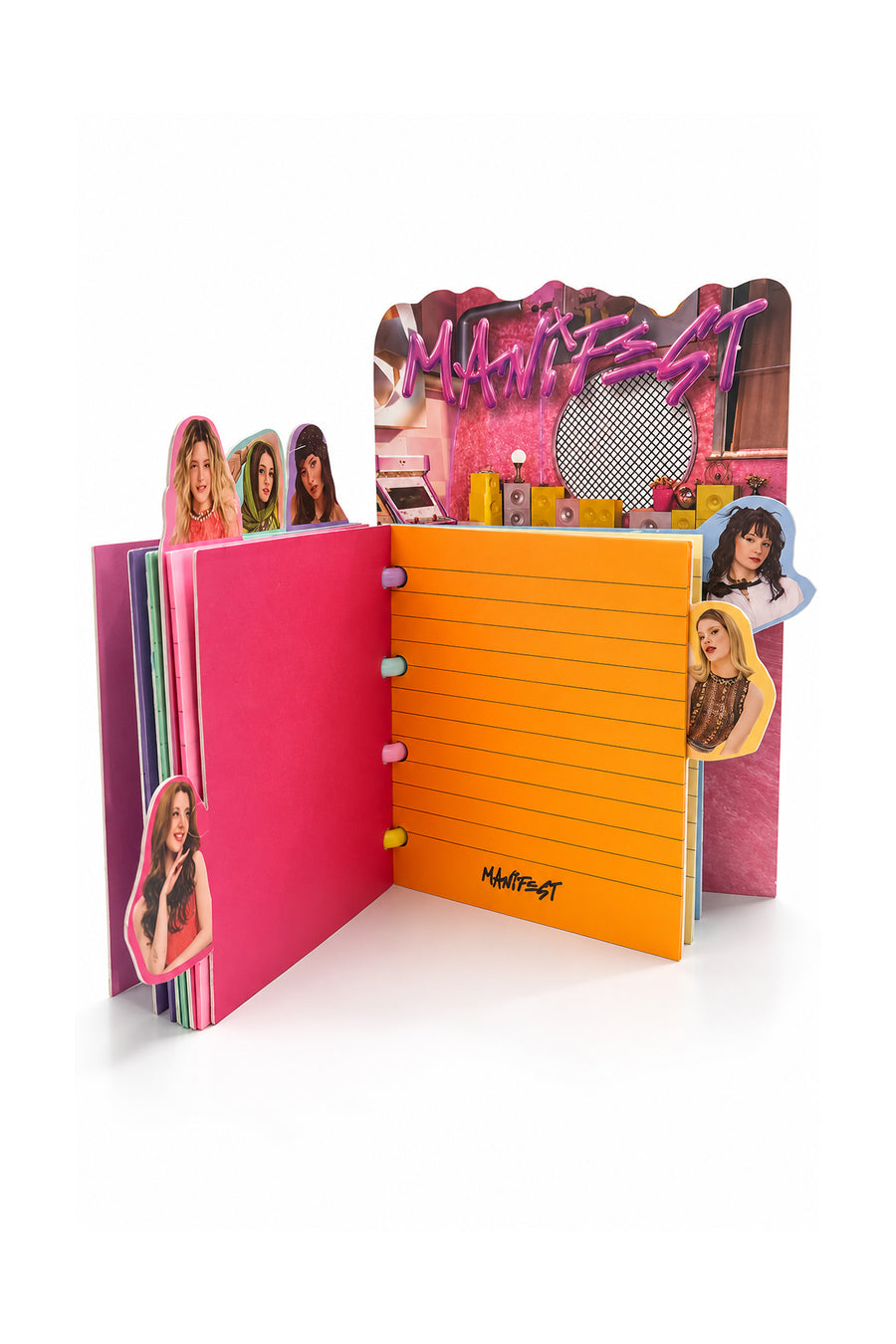 Manifest MFST-811037 3D Cutout Not Defteri — Siyah