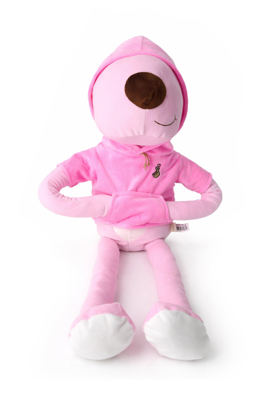 Uzun Bacaklı Pembe Hediyelik, Dekoratif Peluş 90 cm — Pembe