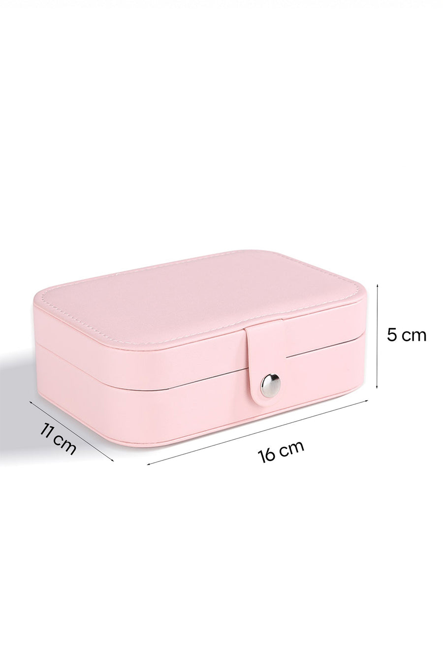Ecrou Bölmeli Takı Kutusu Pembe — Pembe