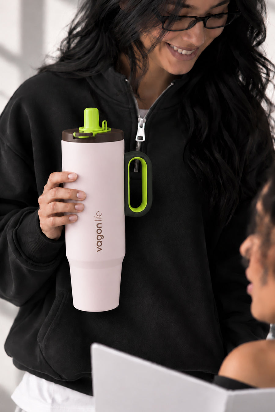 Vagonlife VGN1114 Daily 1200 ML Termos Pembe — Pembe