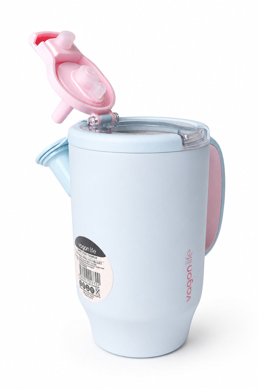 Vagonlife VGN1113 Daily 680 ML Termos Mavi — Pembe