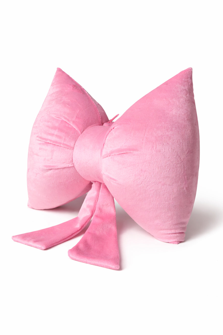 Fiyonk Kırlent, Dekoratif Yastık Yastık Pembe 35 cm — Pembe