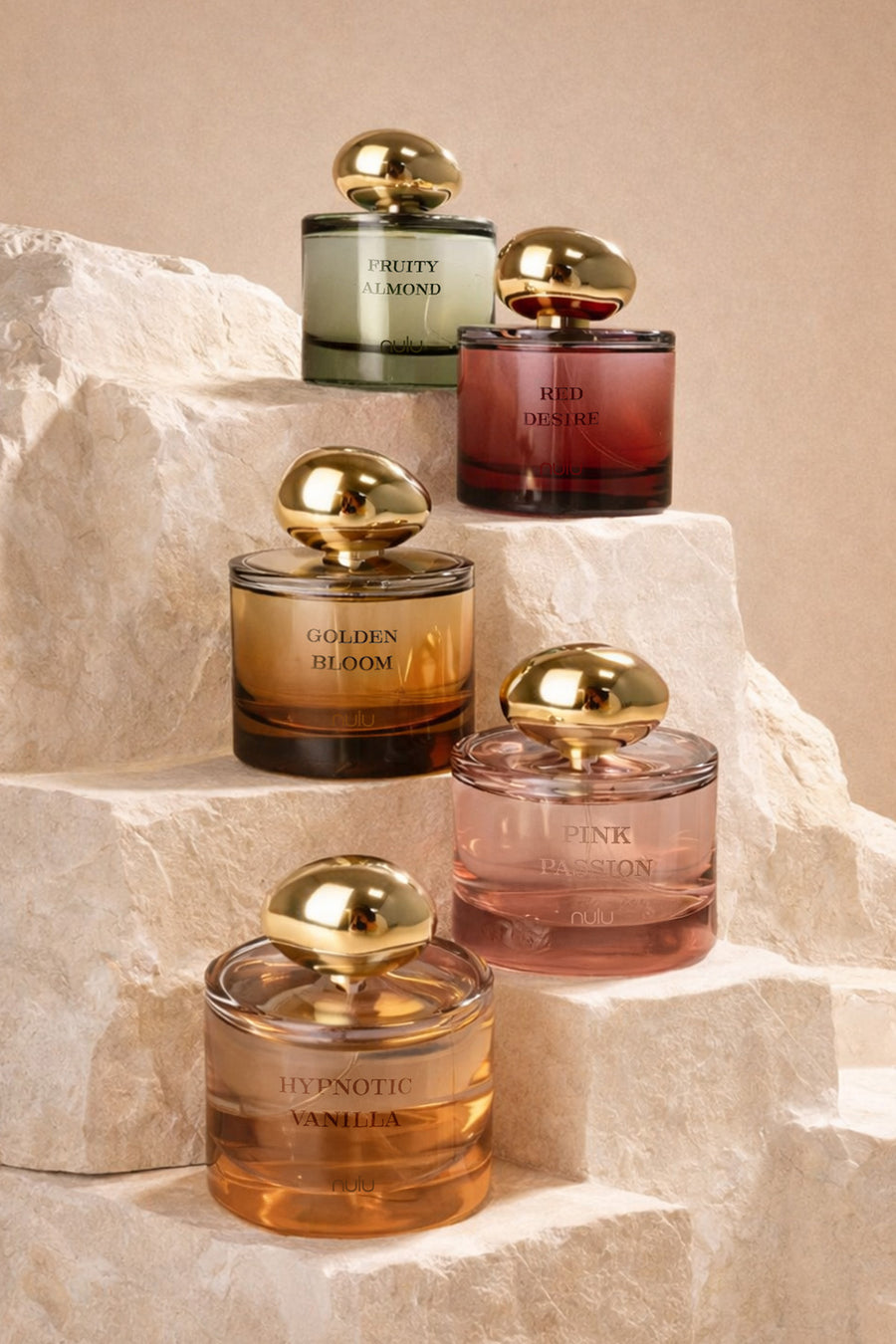 Nulu Golden Bloom Kadın Parfüm 100ml — Pembe