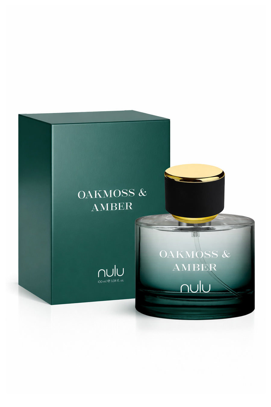 Nulu Oakmoss & Ambergris Erkek Parfüm 100ml — Yeşil