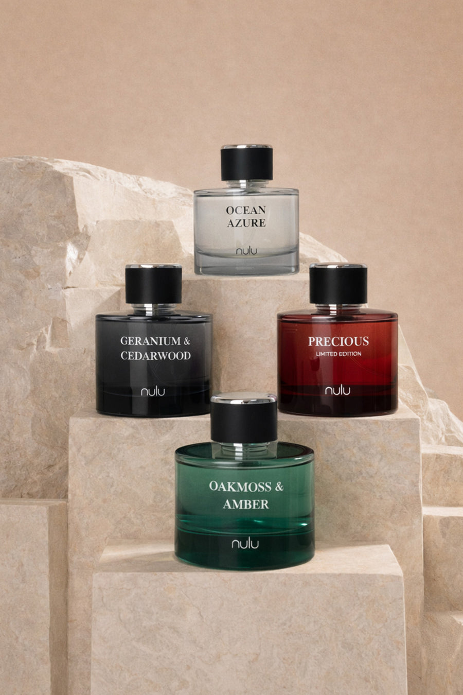 Nulu Oakmoss & Ambergris Erkek Parfüm 100ml — Yeşil