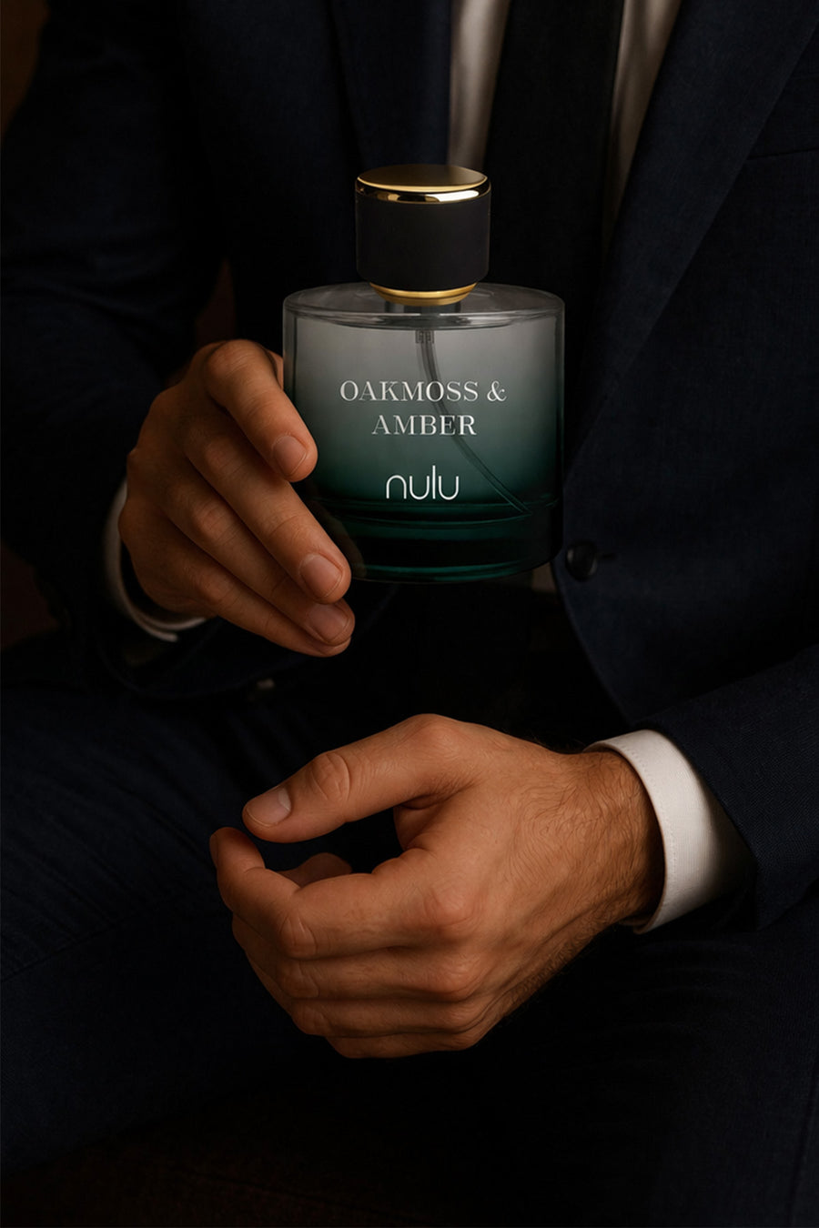 Nulu Oakmoss & Ambergris Erkek Parfüm 100ml — Yeşil
