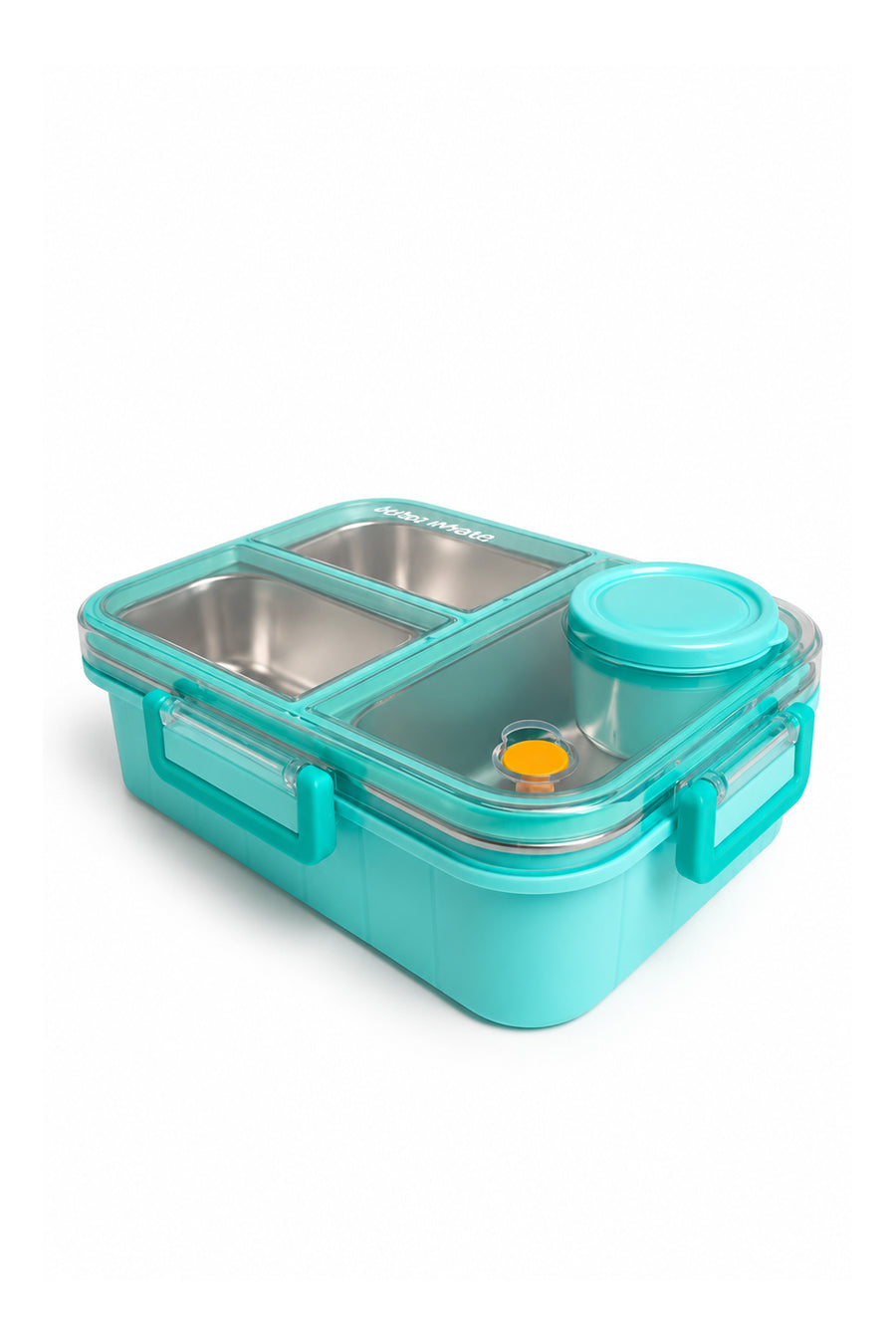 Urbanmate 3 Bölmeli İçi Çelik Saklama Kabı Mint 22.6*16.8*6.5 — Mint
