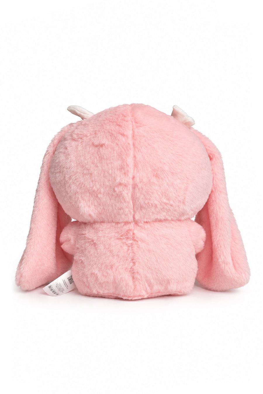 LF Kalp Nakışlı Uzun Kulaklı Tavşan 30 cm Pembe — Pembe