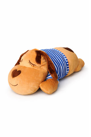 T-Shirt Heart Nose Dog 60 cm Brow — Kahve