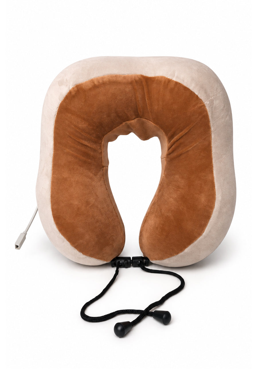 Ecrou Masaj Aletli Memory Foam Boyun Yastığı - Camel — Camel