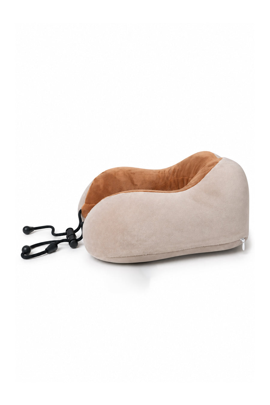 Ecrou Masaj Aletli Memory Foam Boyun Yastığı - Camel — Camel
