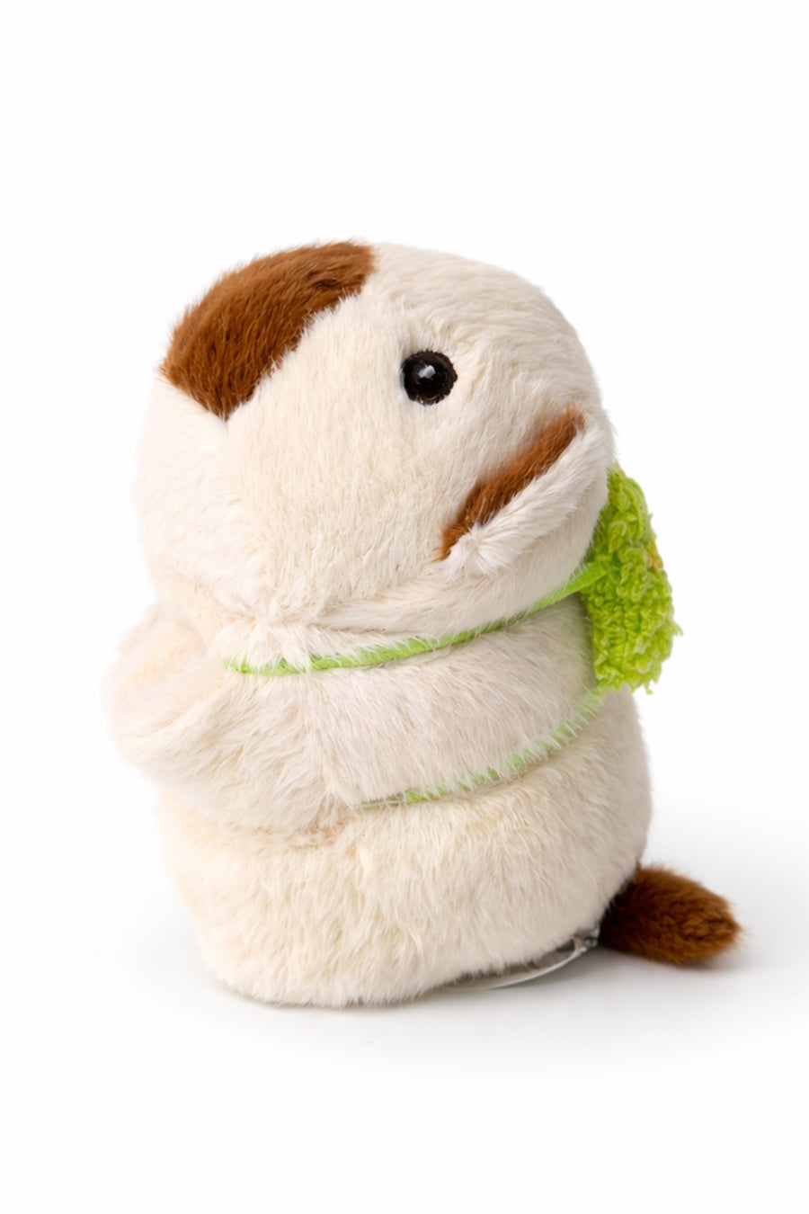 Kuyruğu Dönen, Sarılan Ekru Kapibara Peluş 14 cm — Ekru