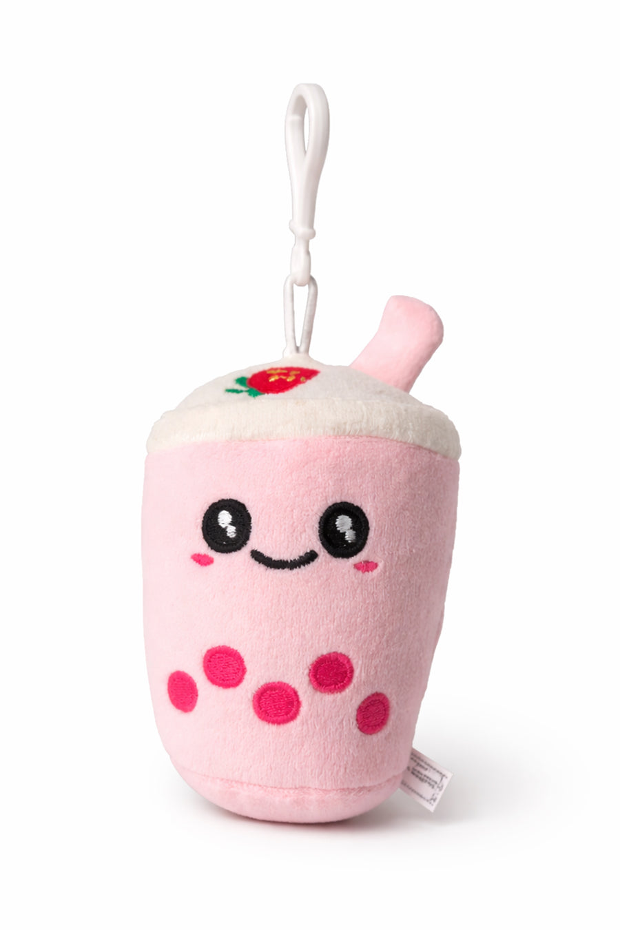 Pembe Bubble Tea Figürlü Charm, Anahtarlık Pembe Bubble Tea Figürlü Charm, Anahtarlık — Pembe