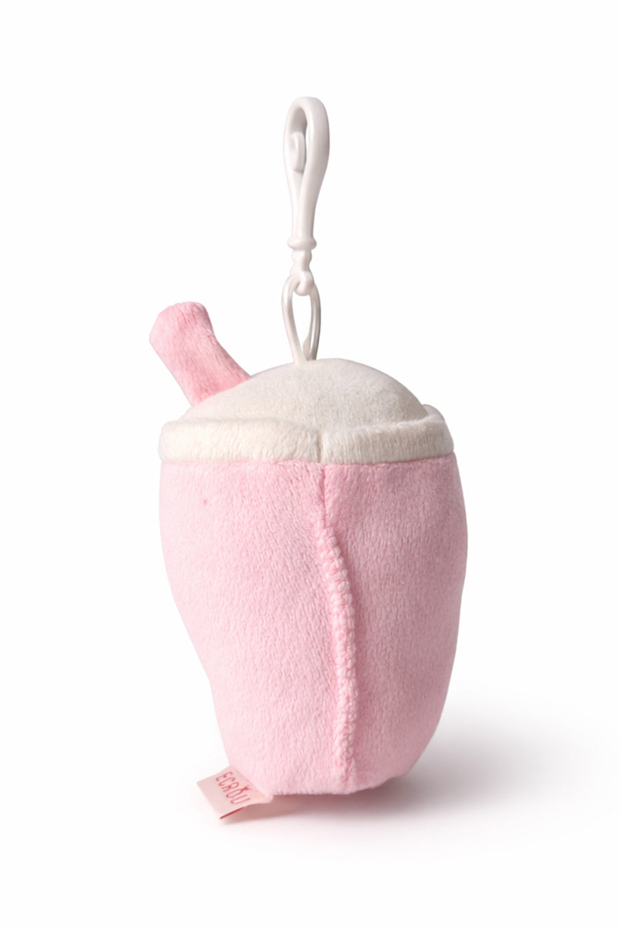 Pembe Bubble Tea Figürlü Charm, Anahtarlık Pembe Bubble Tea Figürlü Charm, Anahtarlık — Pembe