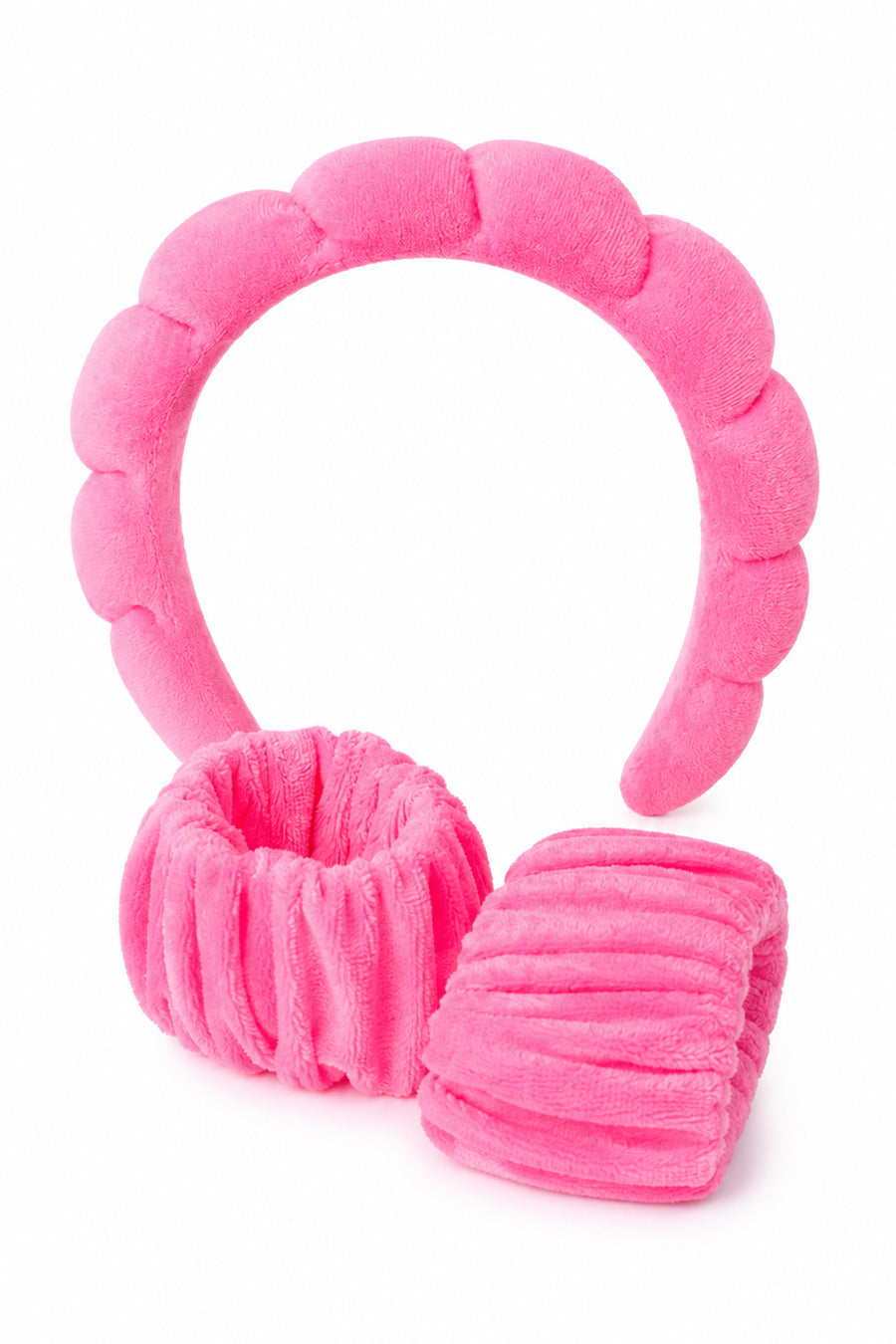 Ecrou Bulut Saç Bandı Set Pembe — Pembe