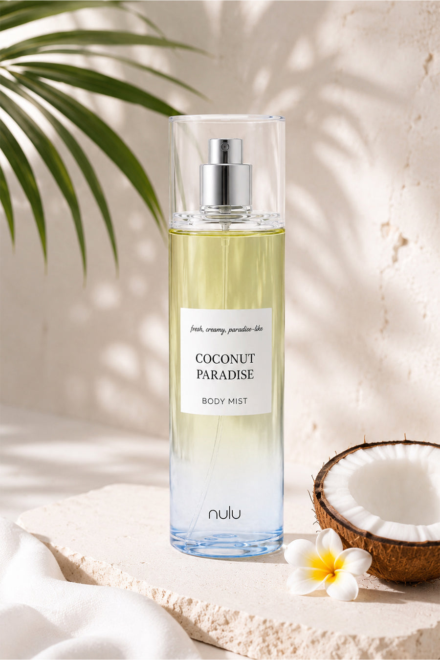 Nulu Coconut Paradise Body Mist 200ml — Sarı