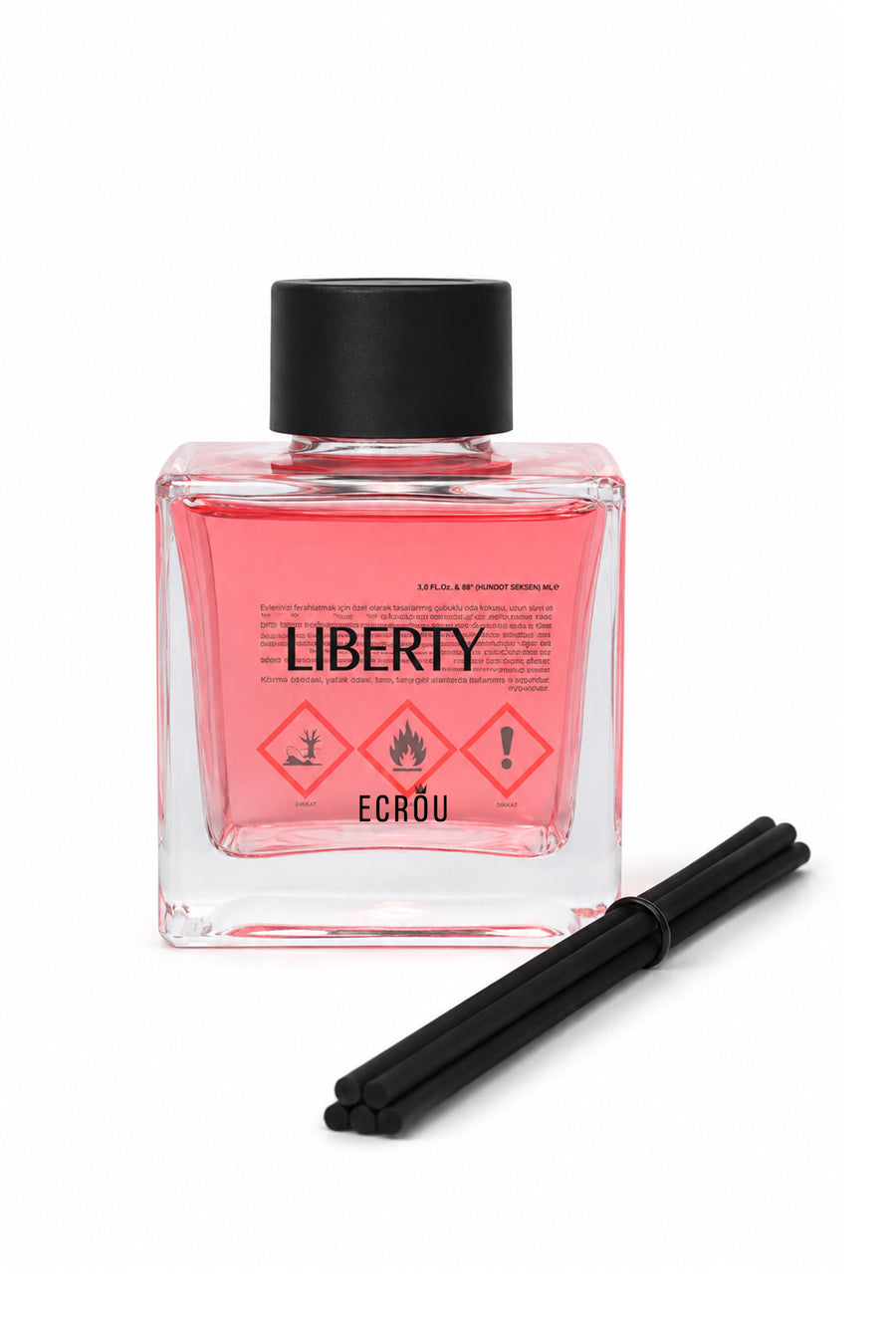 Ecrou Luxury Çubuklu Oda Kokusu Liberty 100 ml — Pembe