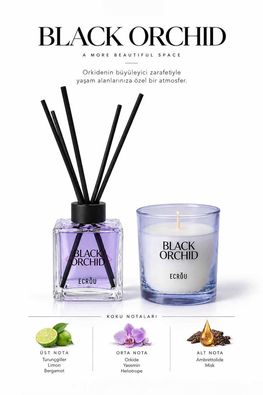 Ecrou Black Orchid Hediye Seti — Karma