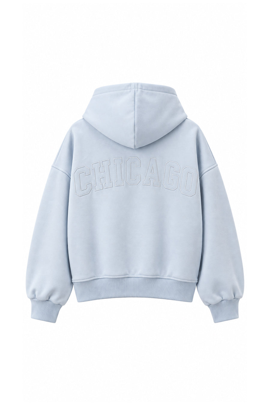 Lulus Friends Kadın Pembe Ekose Kapüşonlu3 İplik Sweatshirt — Mavi