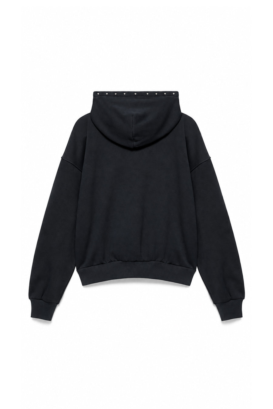 Ecr Teen Kadın Antrasit Troklu Uzun Kol Soft Tuşeli 3 İplik Sweatshirt — Antrasit