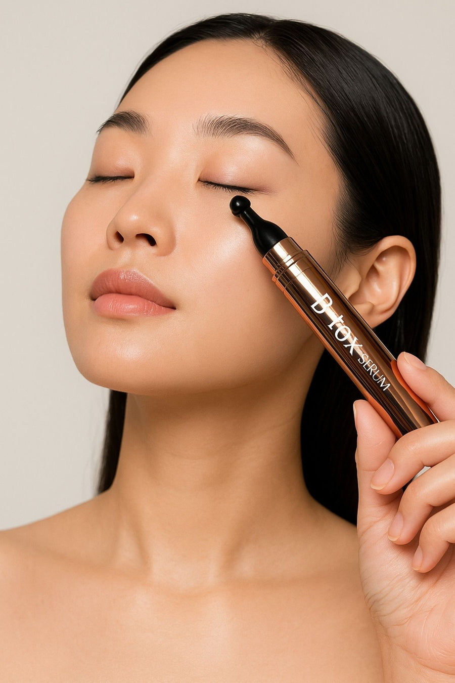 Jejumei B tox Yaşlanma Karşıtı, Kırışıklık Giderici Roll-On Göz Serumu — Beyaz