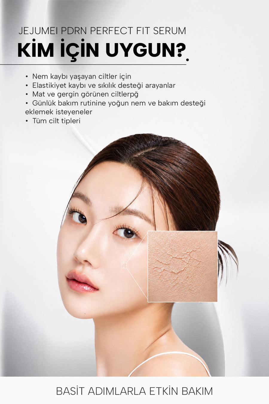 PDRN (SOMON DNA) Kırışıklık Karşıtı Serum 50 ml — Gri