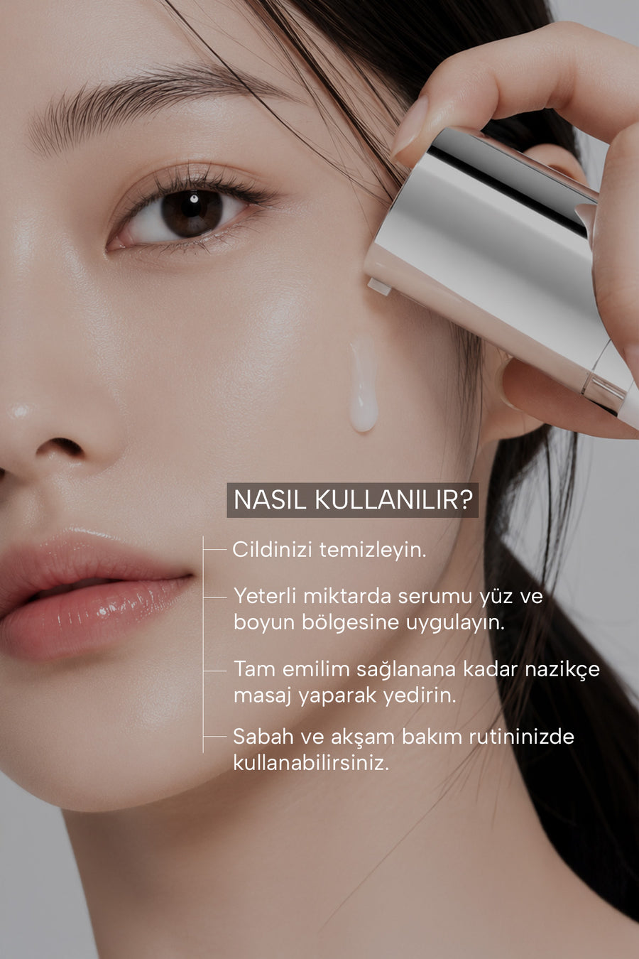 PDRN (SOMON DNA) Kırışıklık Karşıtı Serum 50 ml — Gri