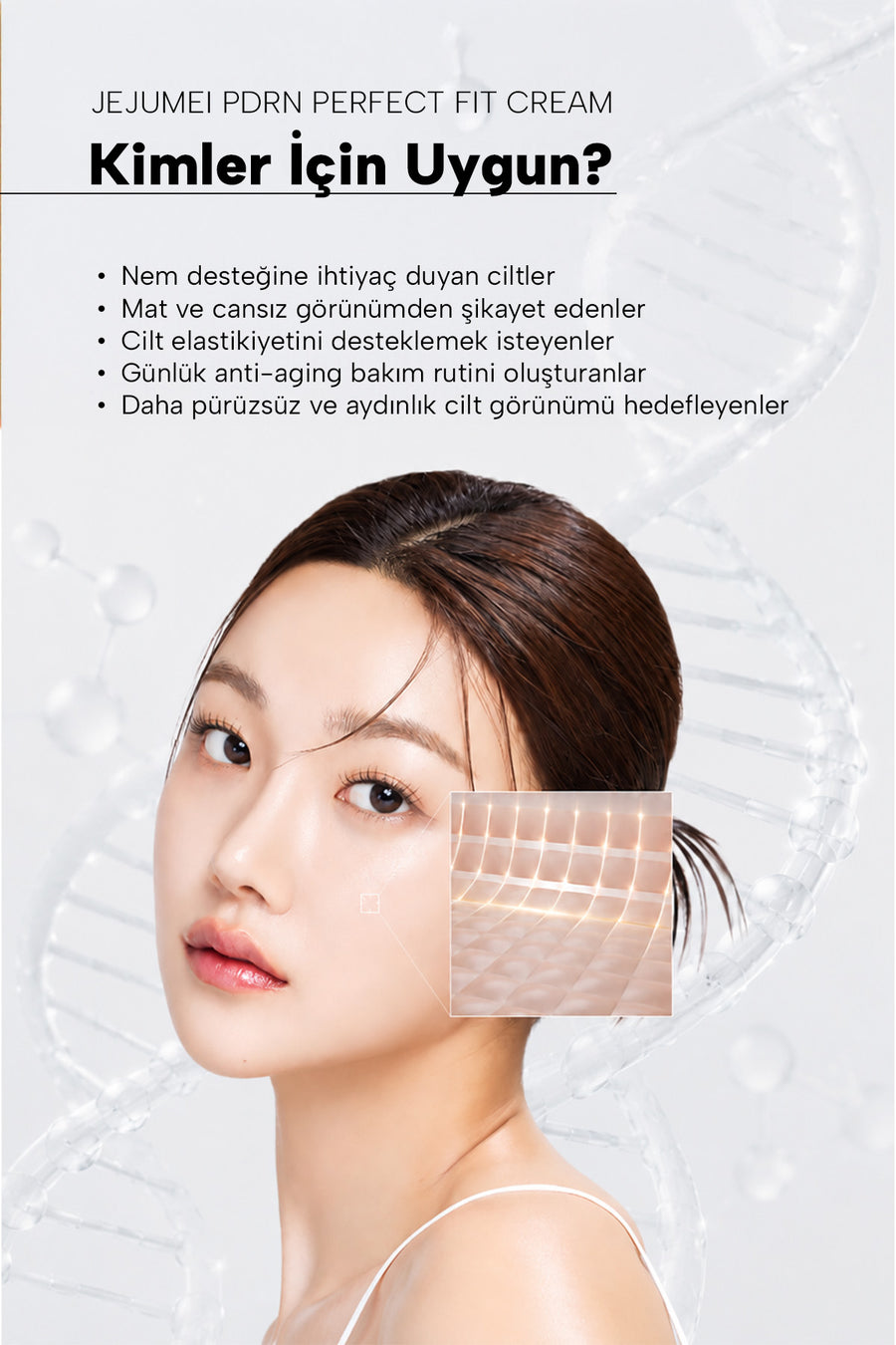 PDRN (SOMON DNA) Nemlendirici Krem 50 g — Gri