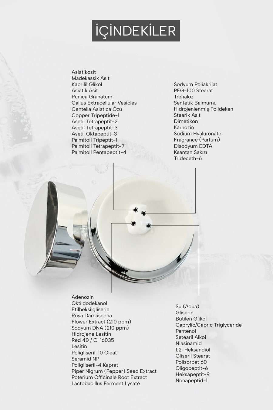 PDRN (SOMON DNA) Nemlendirici Krem 50 g — Gri