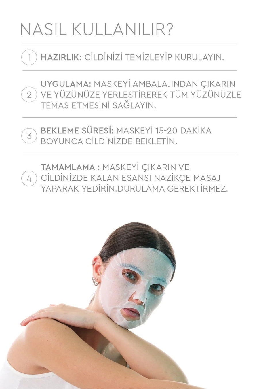 Mjcare On Vitamin Mask -Vitaminli Yüz Maskesi — Karma